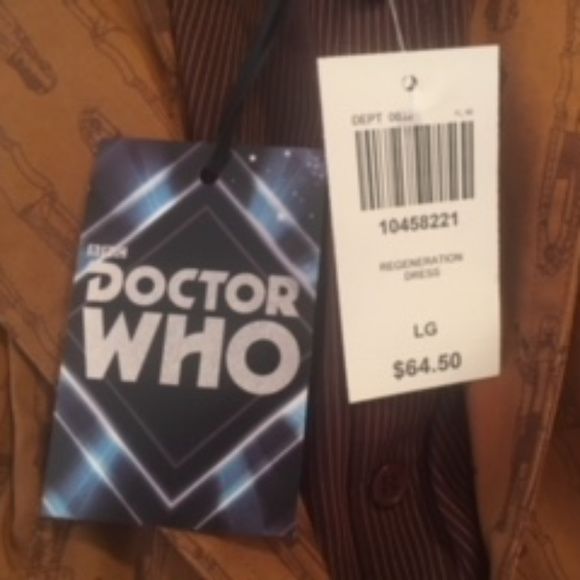 Dr. Who Regeneration Dress from Hot Topic - Picture 3 of 3